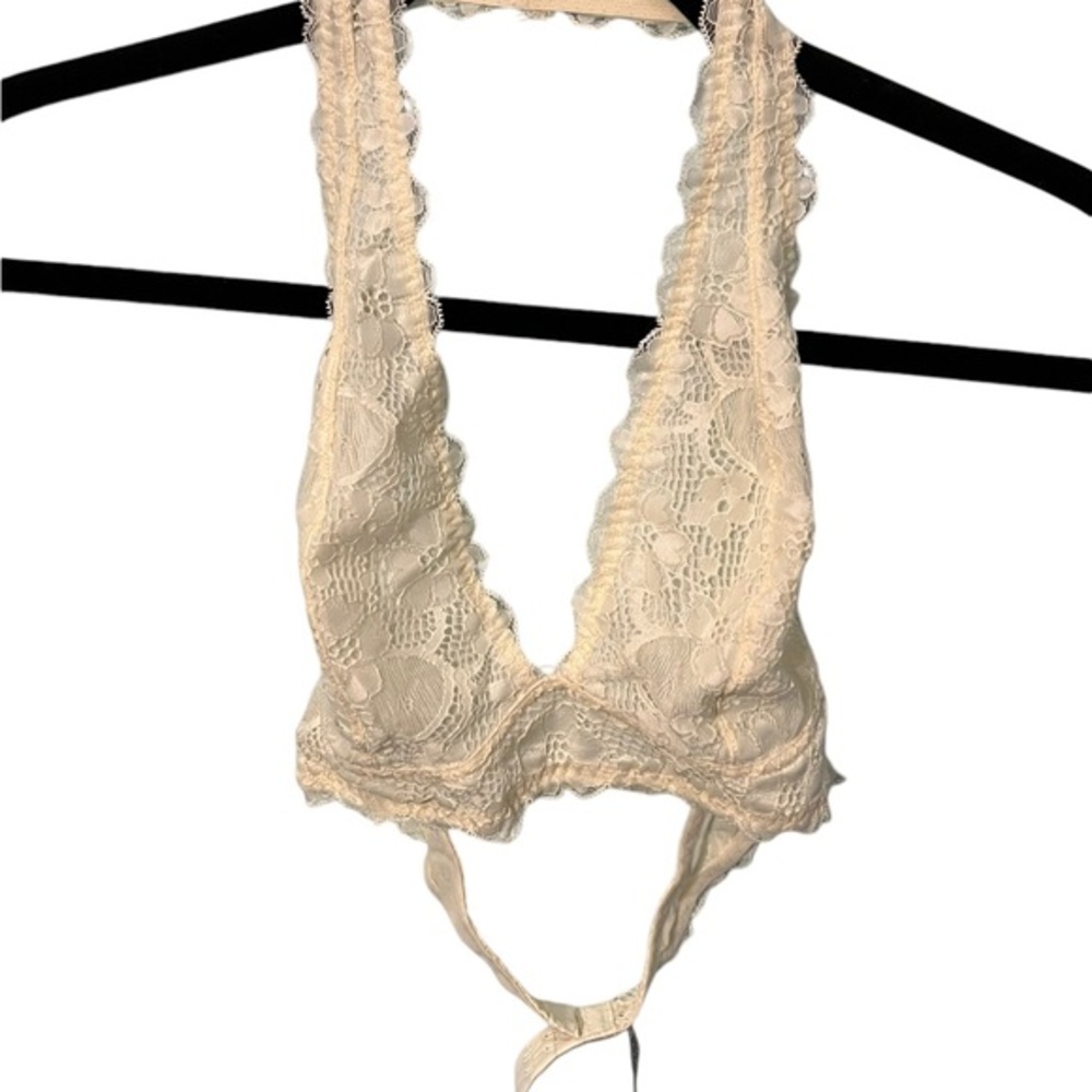Intimetaly Free People Bralett Cream Size Small Petite